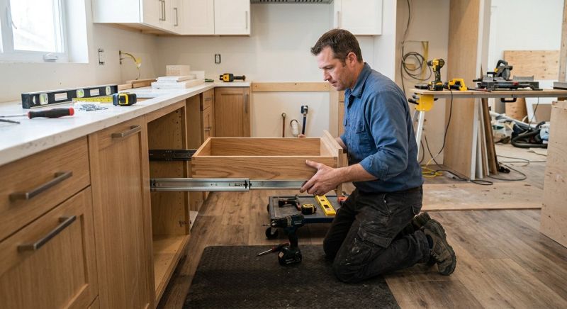 Kitchen Drawer Installation in Muncie, IN