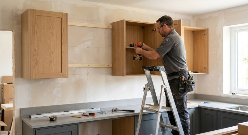 Wood Cabinet Installation in Muncie, IN