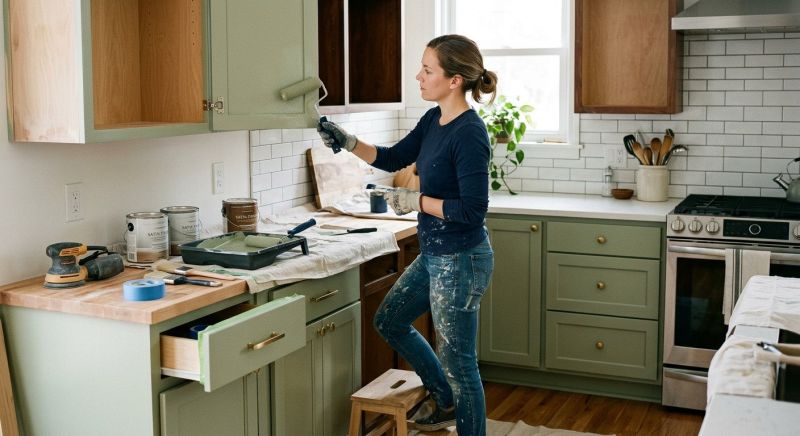 Cabinet Restyling in Bloomington, IN