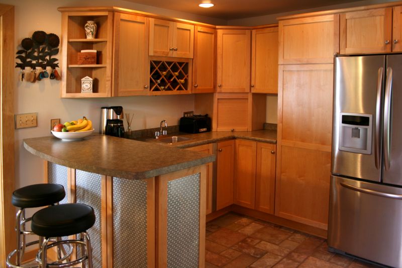 Cherry Cabinet Refacing in Lafayette, IN
