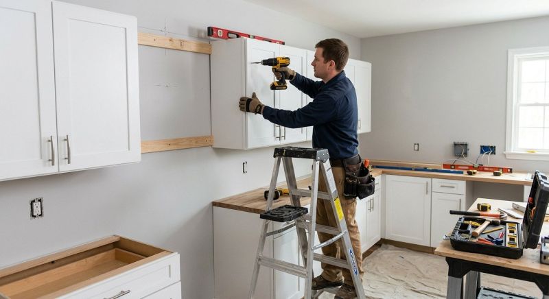 Cupboard Installation in Bloomington, IN