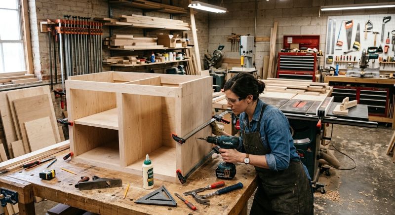 Custom Cabinet Building in Carmel, IN