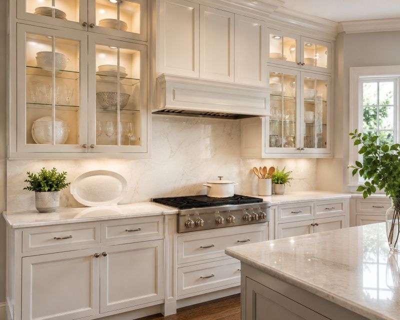 Glazed Cabinets Installation in Bloomington, IN