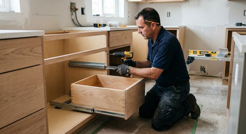Kitchen Drawer Installation in Muncie, IN
