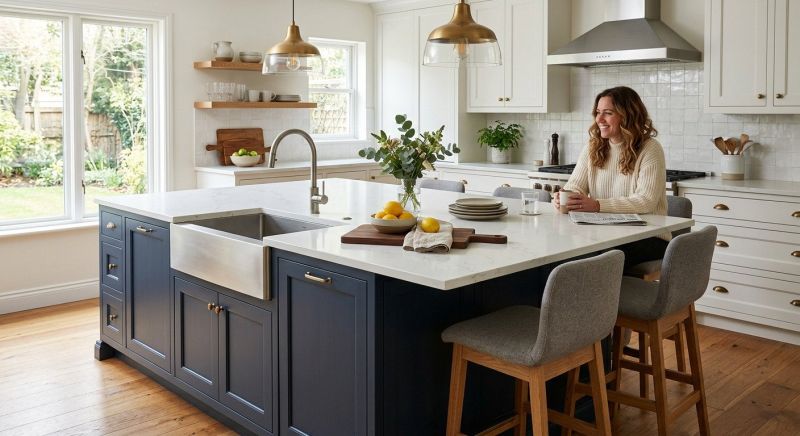 Kitchen Island Construction in Terre Haute, IN