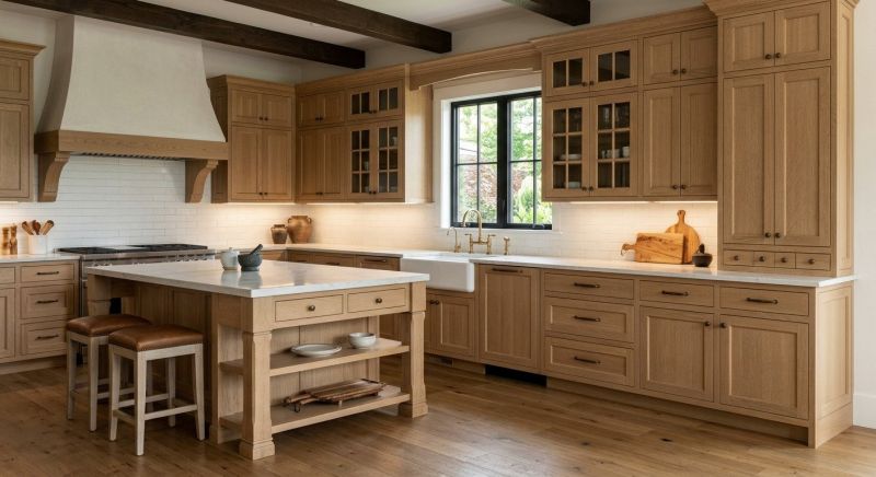 Kitchen Island Construction in Carmel, IN