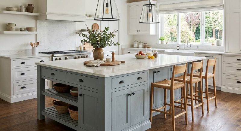 Kitchen Island Installation in Terre Haute, IN
