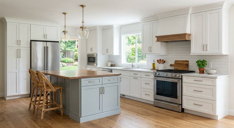 Kitchen Island Installation in Kokomo, IN