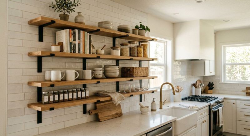 Kitchen Shelving Installation in Muncie, IN