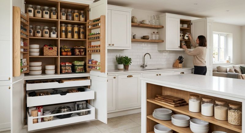 Kitchen Storage Replacement in Carmel, IN