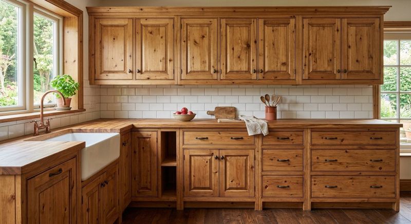 Pine Cabinets Installation in Muncie, IN