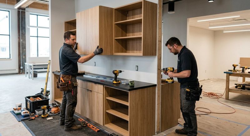Rustic Cabinets Installation in Carmel, IN